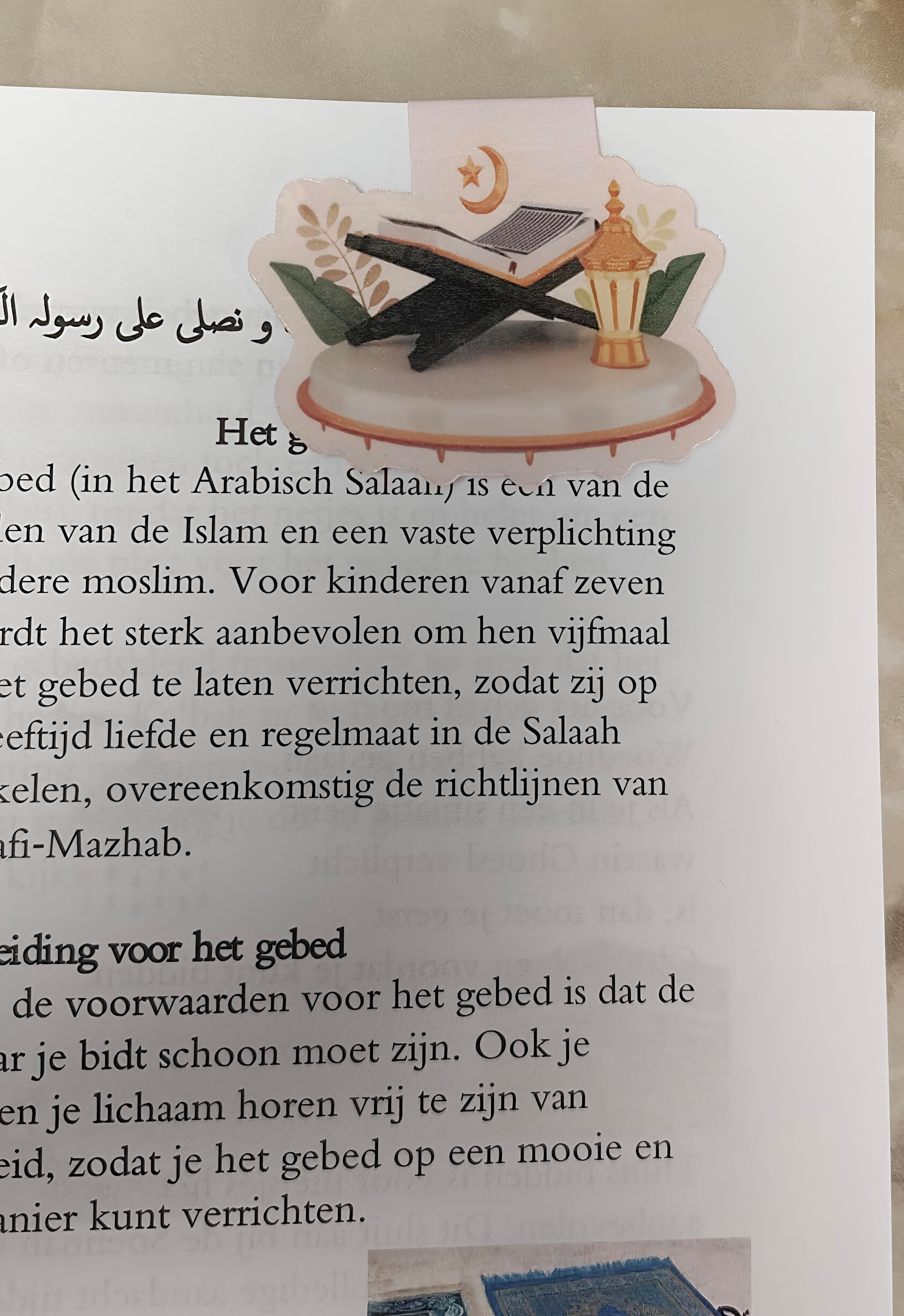 Magnetische boekenlegger a